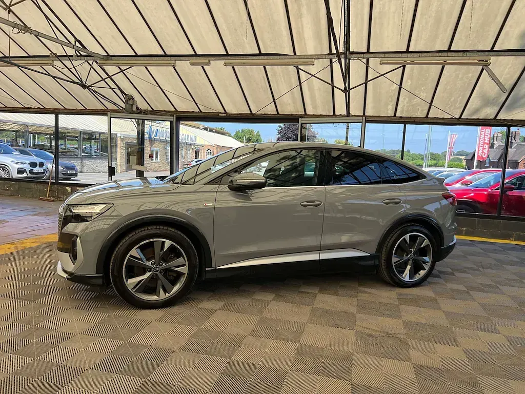 Used Audi Q4 Sportback e-tron S-Line 219 kW (299 HP) 2022 Grey SUV