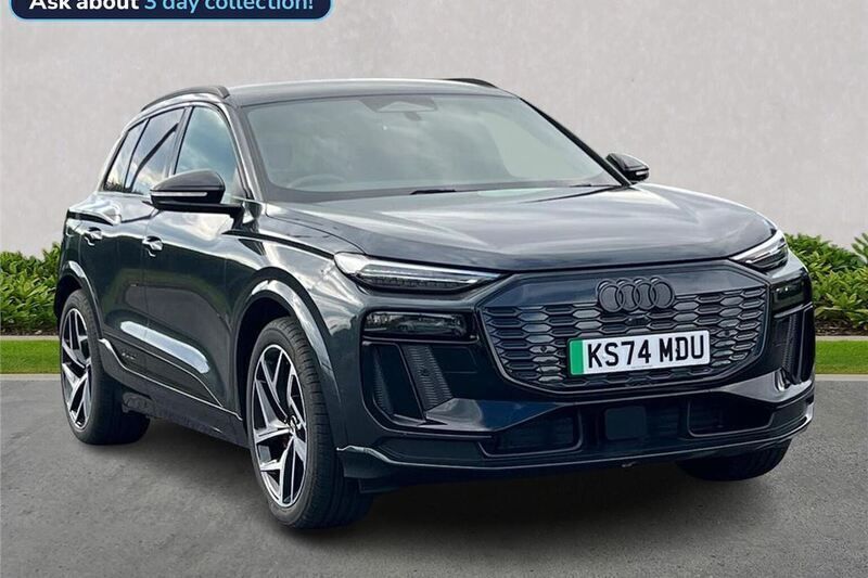 Grey Used 2024 Audi Q6 e-tron Advanced SUV | £61,755 (Good price) - Image 1/4
