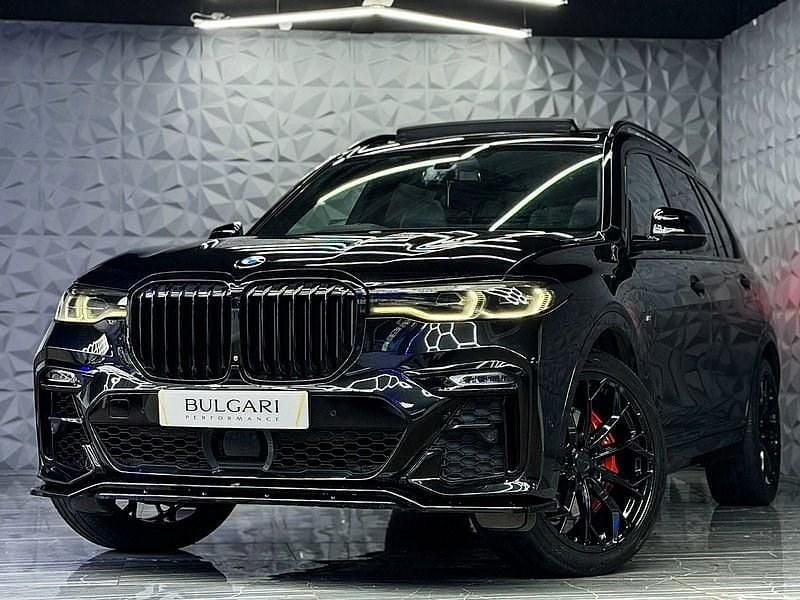 Black sapphire metallic paint Used 2019 BMW X7 Comfort Edition SUV | £45,995 - Image 1/4