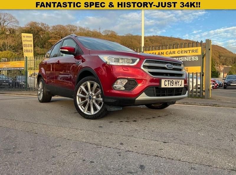Used Ford Kuga Titanium X 120 HP (88 kW) 2019 Red SUV