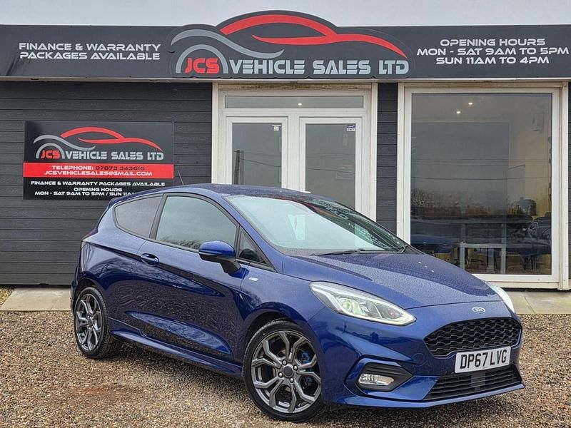 Used Ford Fiesta ST-Line 2018 Blue Hatchback