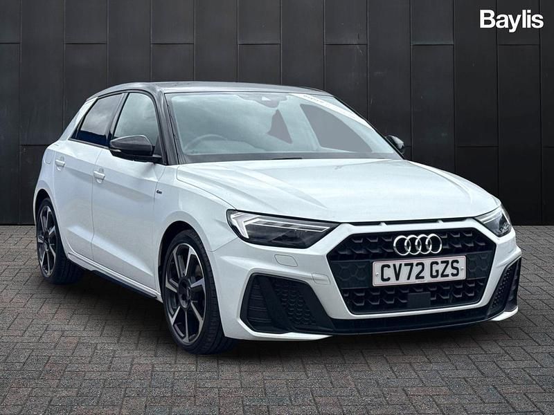 White Used 2022 Audi A1 S-Line Hatchback | £18,361 (Expensive) - Image 1/3