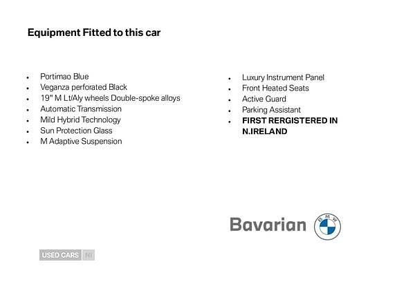 Blue Used 2025 BMW X1 M Sport SUV | £33,995 (Fair price) - Image 1/1