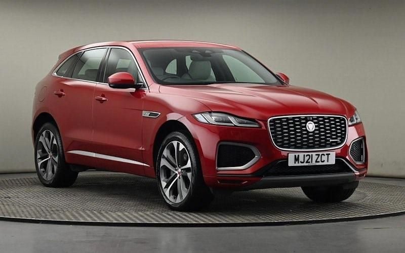 Exterior paint firenze Used 2021 Jaguar F-Pace R-Dynamic SUV | £23,650 (Good price) - Image 1/4