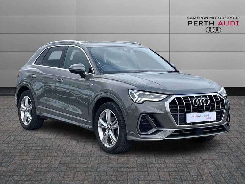 Grey Used 2022 Audi Q3 S-Line SUV | £25,995 (Good price) - Image 1/4