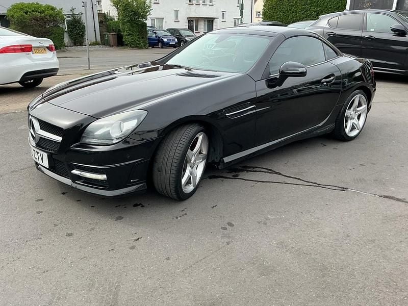 Used Mercedes SLK200 AMG 2012 Black Cabriolet