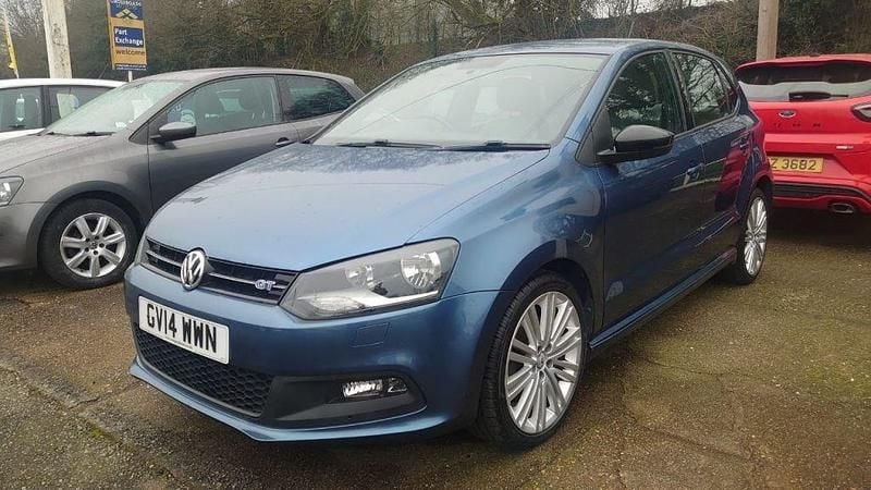 Used VW Polo BlueGT 2014 Blue Hatchback