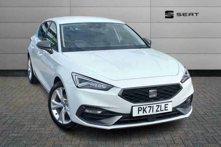 White Used 2021 Seat Leon FR Hatchback | £13,495 - Image 1/4