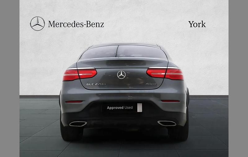 Used Mercedes GLC220 AMG Line Premium 168 HP (123 kW) 2019 Grey Coupe