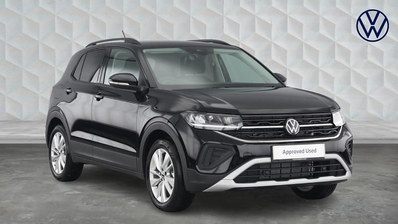 Black Used 2025 VW T-Cross Match SUV | £25,558 - Image 1/4
