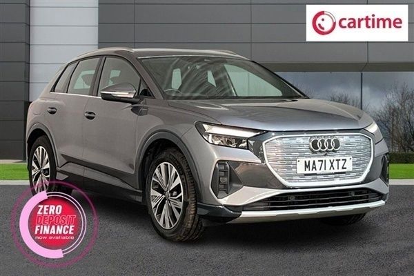 Grey Used 2021 Audi Q4 e-tron Sport SUV | £22,500 (Super price) - Image 1/3