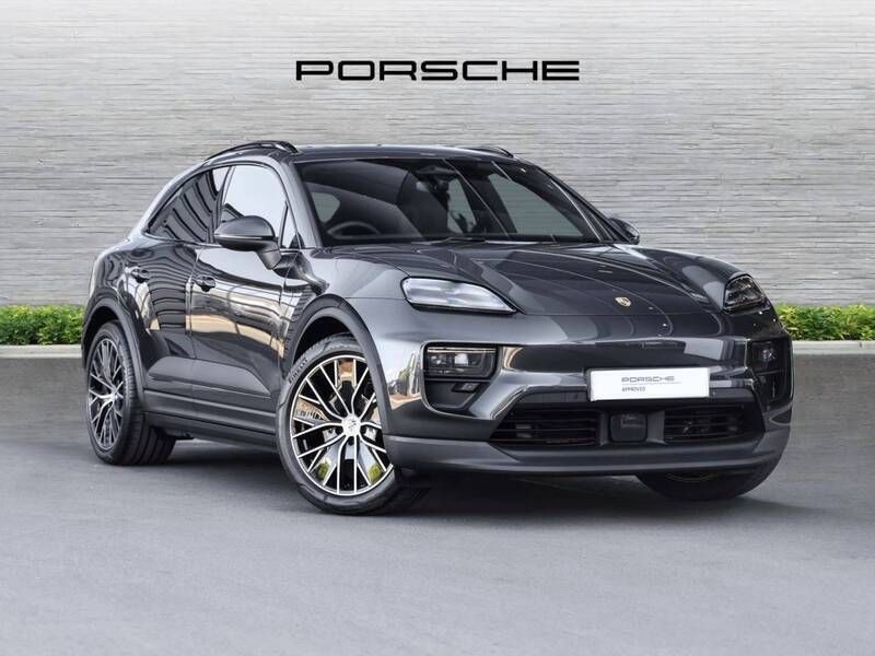 Volcano grey metallic New 2025 Porsche Macan 4 Electric SUV | £79,750 - Image 1/4