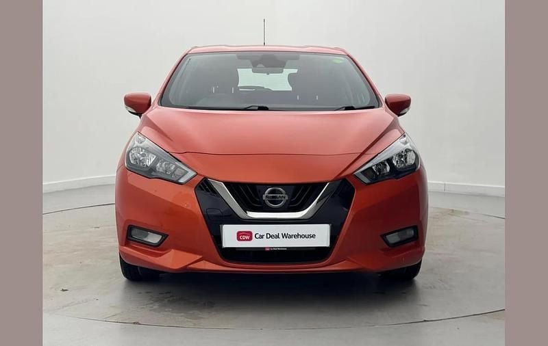 Used Nissan Micra Acenta 91 HP (66 kW) 2021 Orange Hatchback