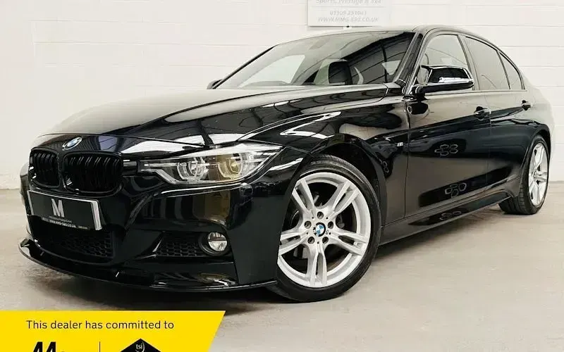 Used BMW 320 M Sport 184 HP (135 kW) 2018 Black Sedan
