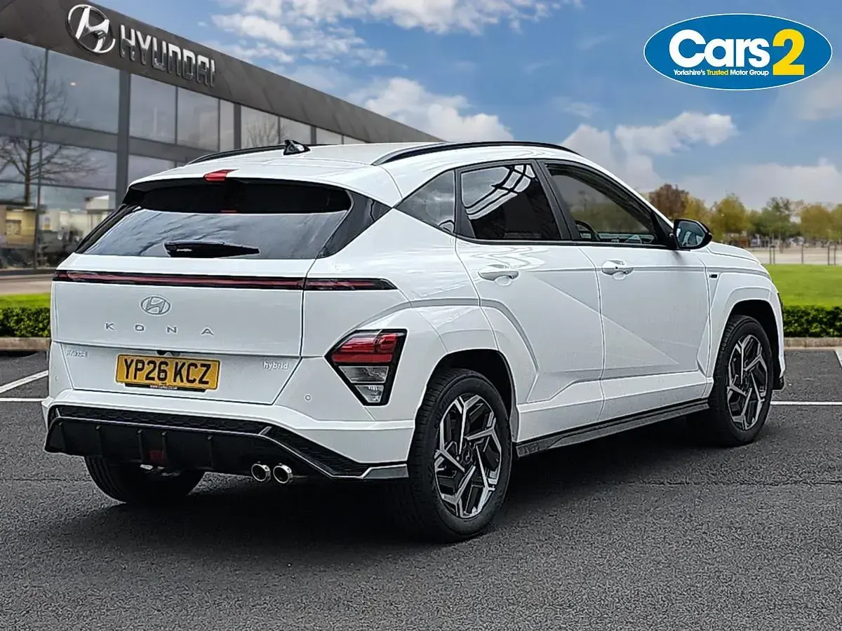 Used Hyundai Kona N Line 137 HP (100 kW) 2026 White SUV