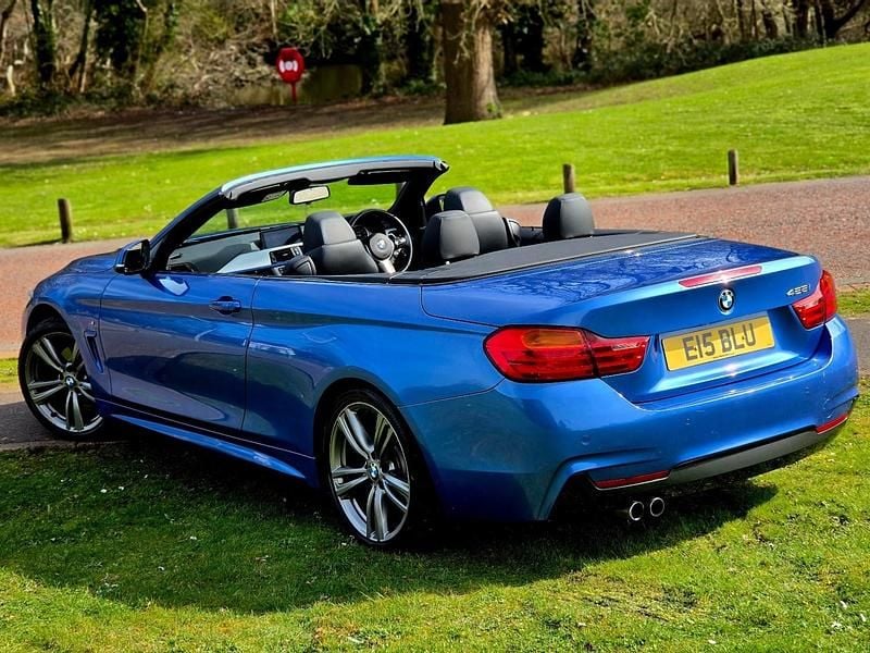 Used BMW 428 M Sport 2015 Blue Cabriolet
