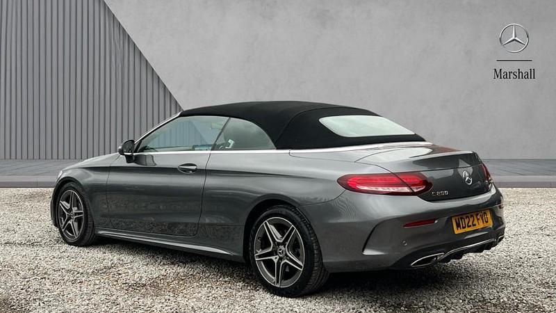 Used Mercedes C200 AMG line 184 HP (135 kW) 2022 Grey