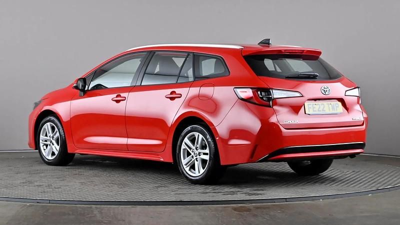 Used Toyota Corolla 122 HP (89 kW) 2022 Red Estate