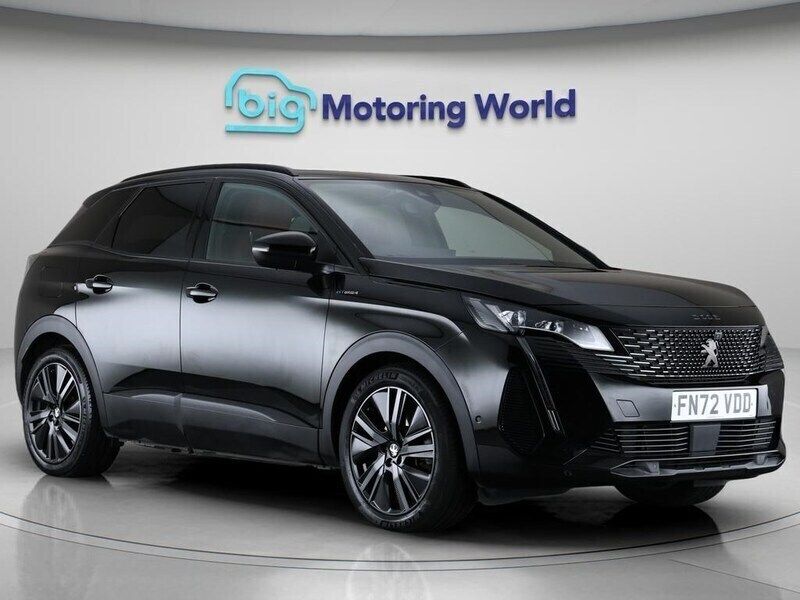 Black Used 2022 Peugeot 3008 GTi Hatchback | £21,700 (Fair price) - Image 1/4