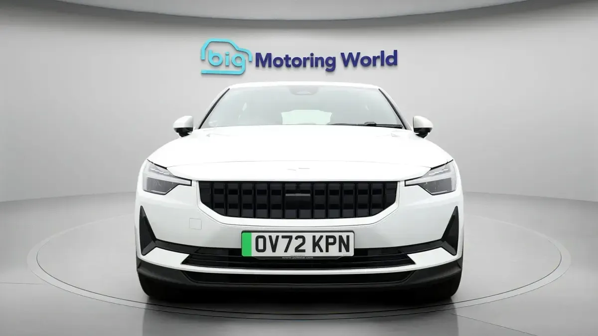 Used Polestar 2 Long Range Single Motor 300 kW (408 HP) 2022 White Hatchback