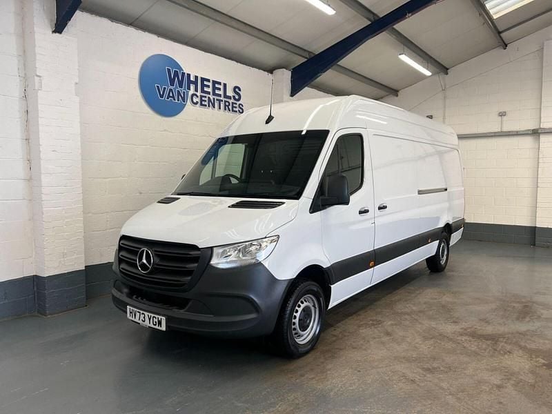 White Used 2023 Mercedes Sprinter Progressive Van | £24,290 (Good price) - Image 1/4