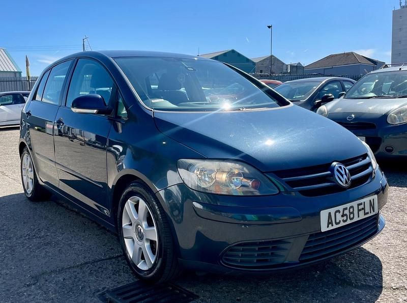 Begagnad VW Golf VI SE 121 HK (88 kW) 2008 Blå Halvkombi