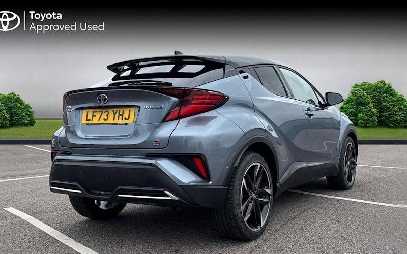Used Toyota C-HR Sport 184 HP (135 kW) 2023 Satin grey bitone SUV