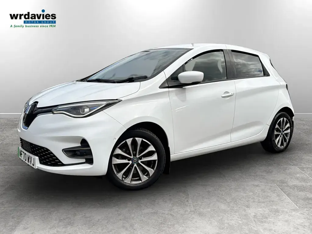 Used Renault Zoe GT-Line 100 kW (136 HP) 2020 White Hatchback