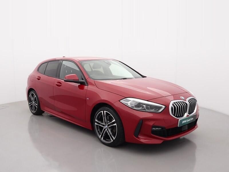 Used BMW 118 M Sport 138 HP (101 kW) 2020 Red Hatchback