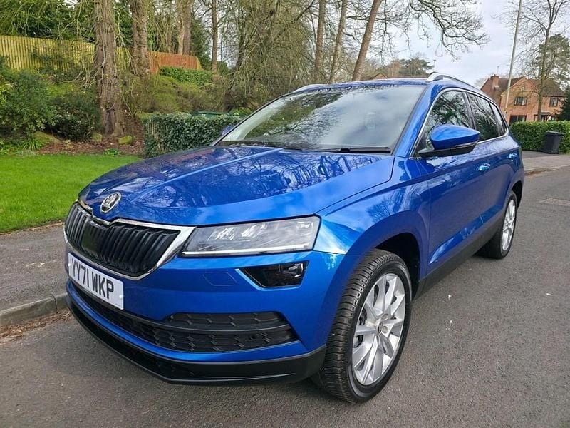 Used Skoda Karoq SE L 2022 Blue SUV