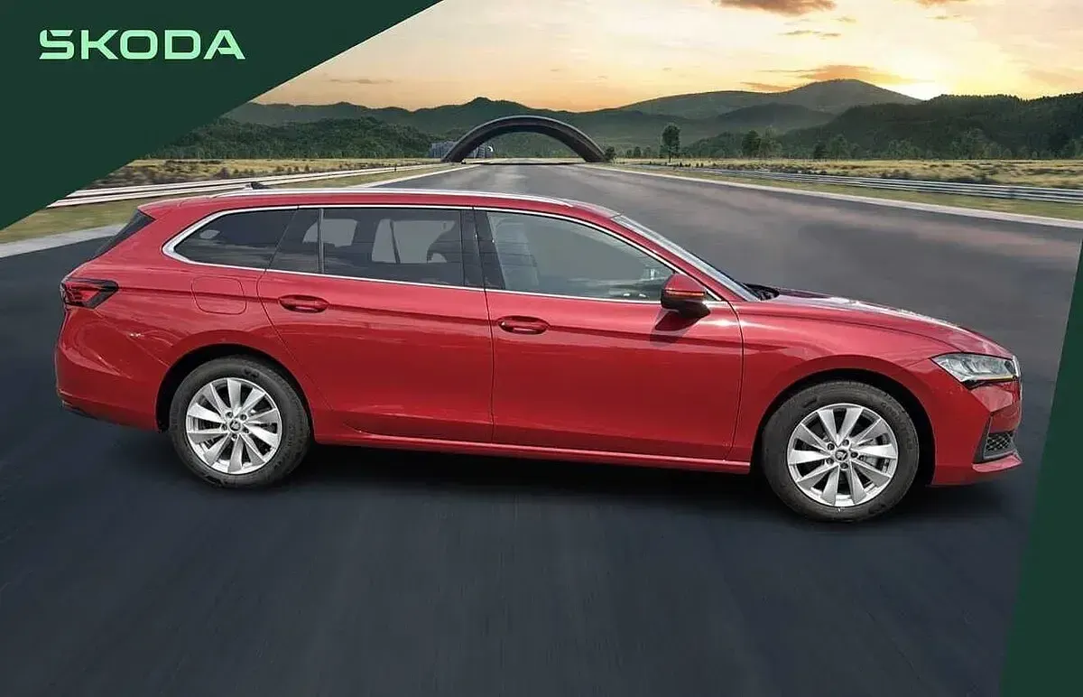New Skoda Superb SE Technology 150 HP (110 kW) 2026 Red Estate