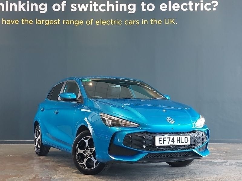 Blue Used 2024 MG MG3 Trophy Hatchback | £18,998 (Fair price) - Image 1/4