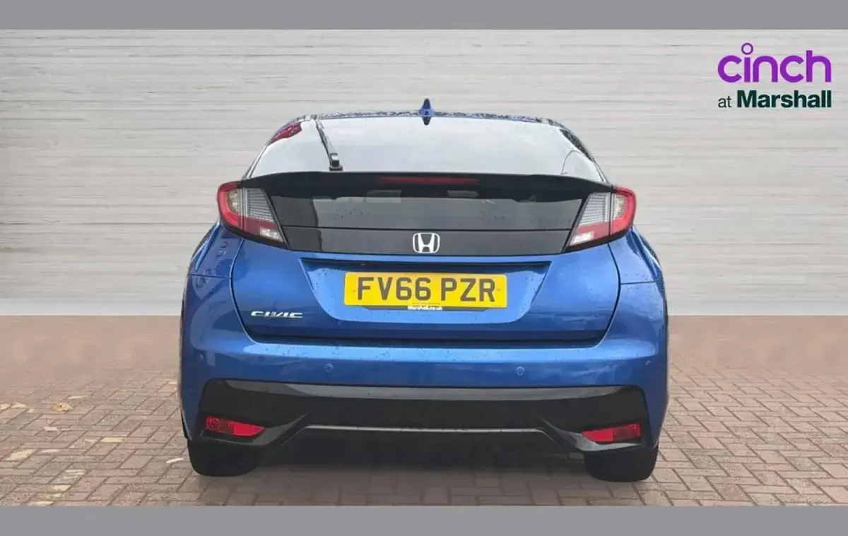 Used Honda Civic SE Plus 139 HP (102 kW) 2017 Blue Hatchback