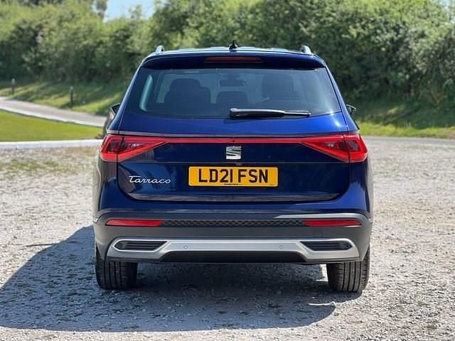 Used Seat Tarraco XCELLENCE 150 HP (110 kW) 2021 Blue SUV