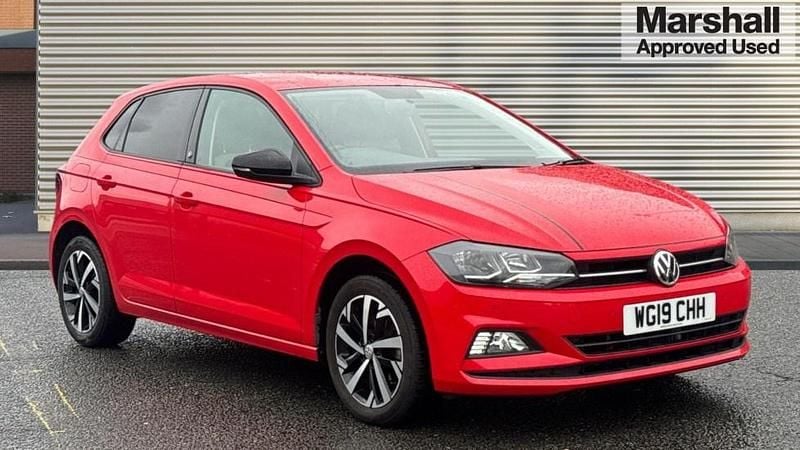 Red Used 2019 VW Polo Beats Hatchback | £12,131 (Fair price) - Image 1/4
