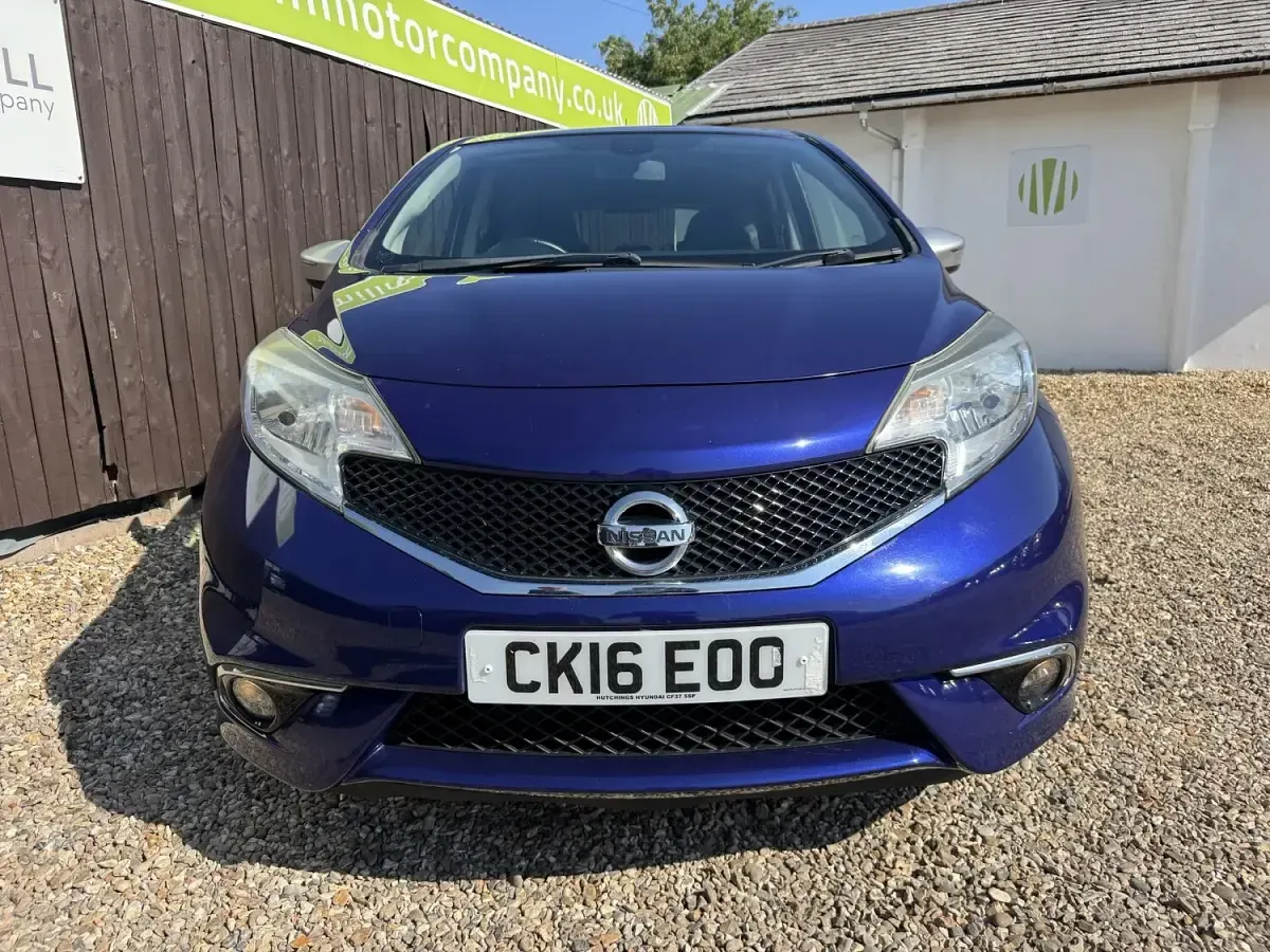 Used Nissan Note N-TEC 2016 Blue Hatchback