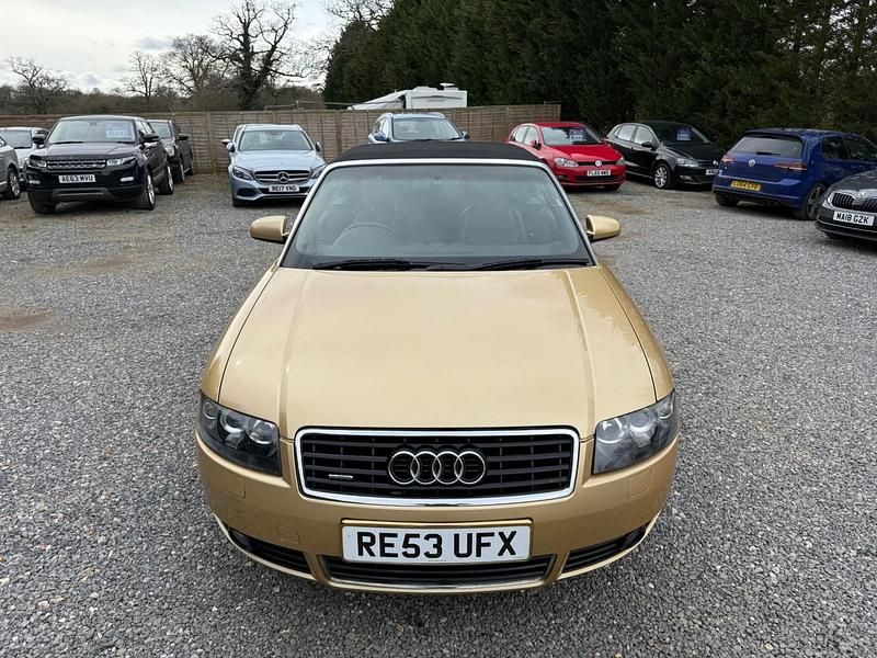 Used Audi A4 Cabriolet Sport 220 HP (161 kW) 2003 Yellow Cabriolet