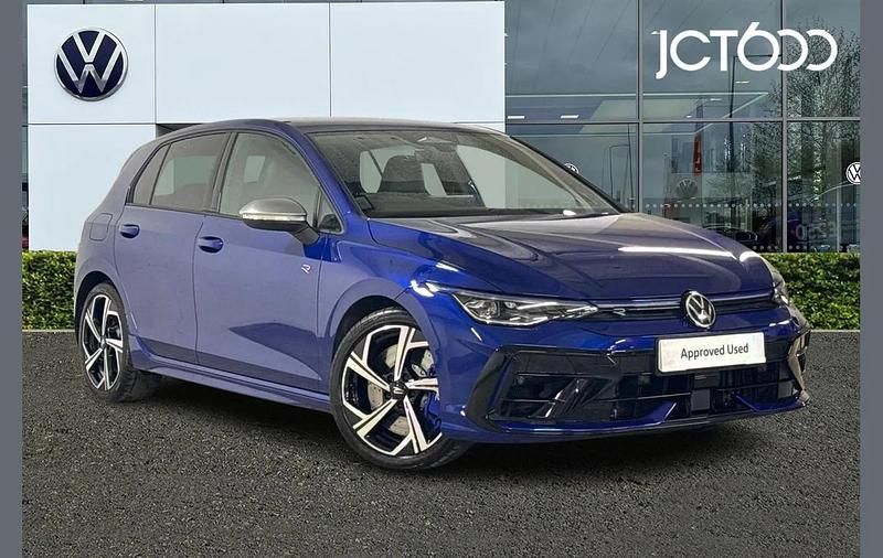 Second-hand VW Golf VIII R 333 CP (244 kW) 2025 Albastru Hatchback