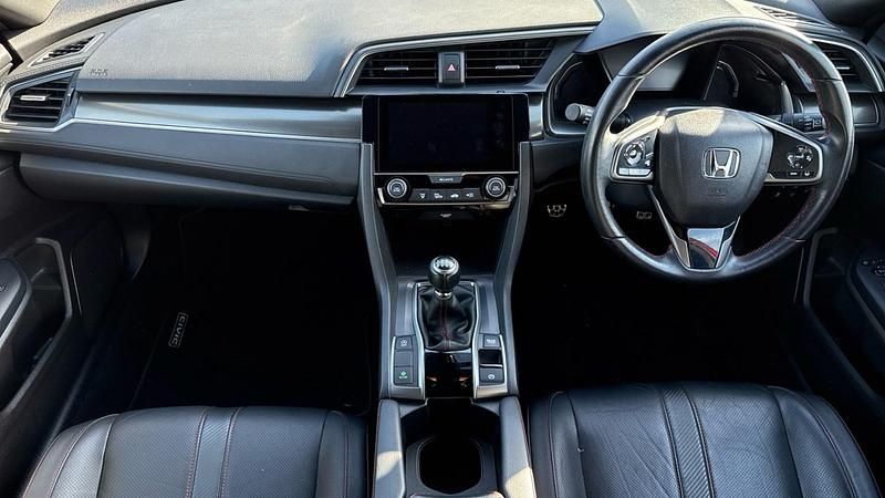 Used Honda Civic Sport 2019 Red Hatchback