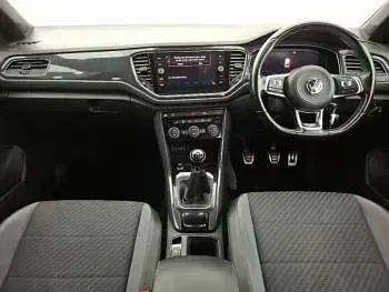 Used VW T-Roc R-line 150 HP (110 kW) 2019 Black SUV