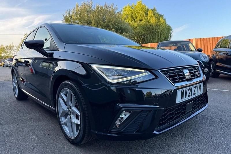 Black Used 2021 Seat Ibiza FR Hatchback | £12,969 (Fair price) - Image 1/1