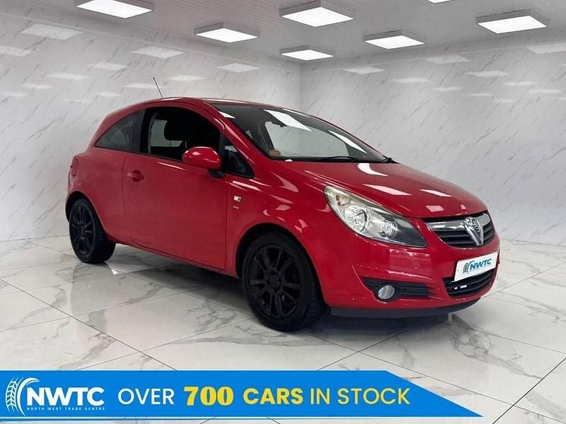 Second-hand Vauxhall Corsa 85 CP (62 kW) 2010 Roșu Hatchback