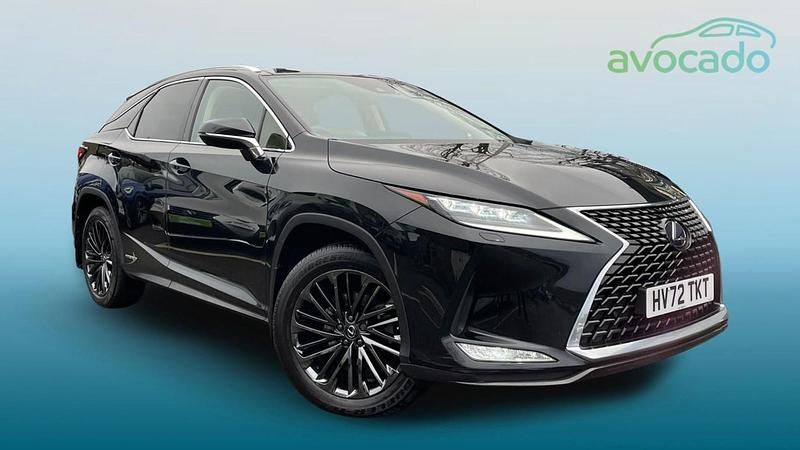 Black Used 2022 Lexus RX450h SUV | £30,495 (Fair price) - Image 1/4