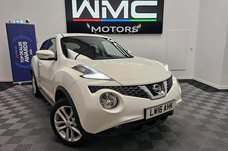 Used Nissan Juke Acenta 115 HP (84 kW) 2016 White SUV