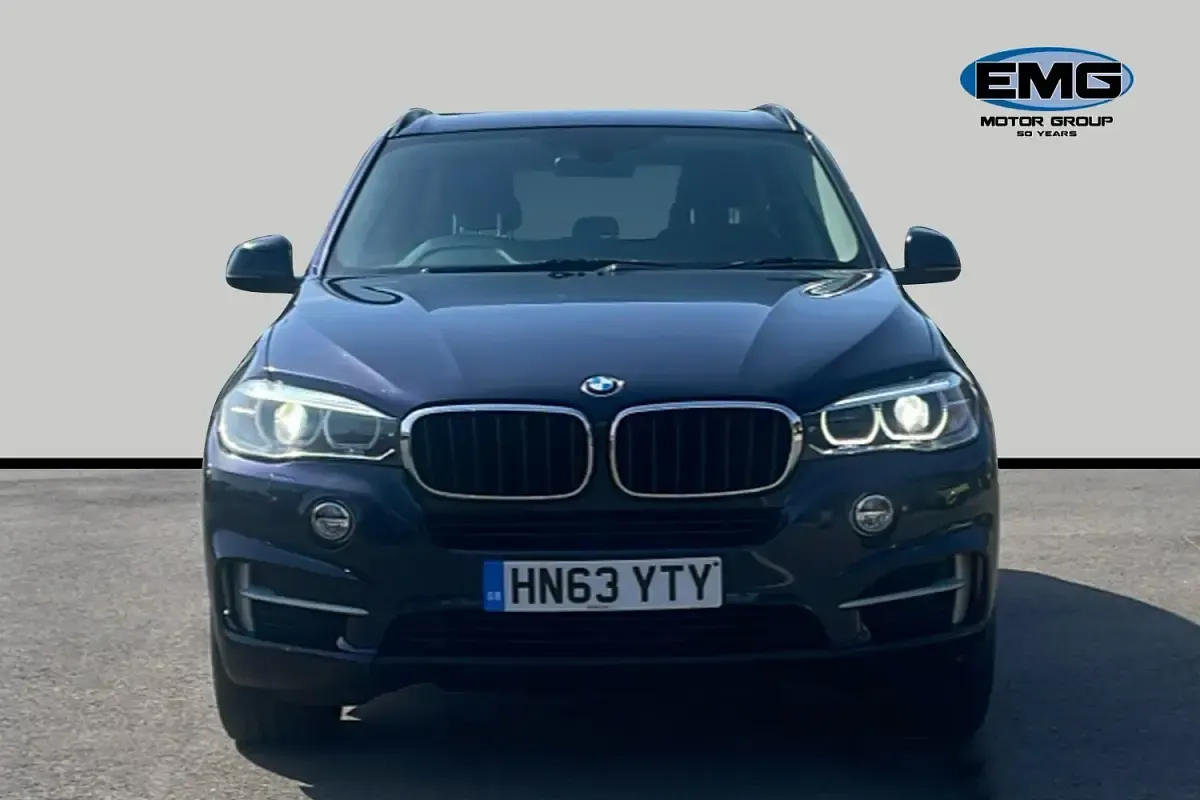 Used BMW X5 258 HP (189 kW) 2014 Blue SUV