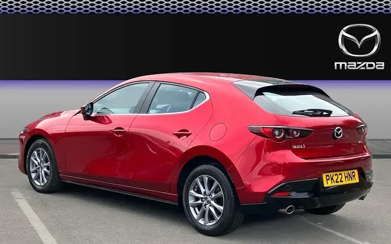 Used Mazda 3 122 HP (89 kW) 2022 Red Hatchback