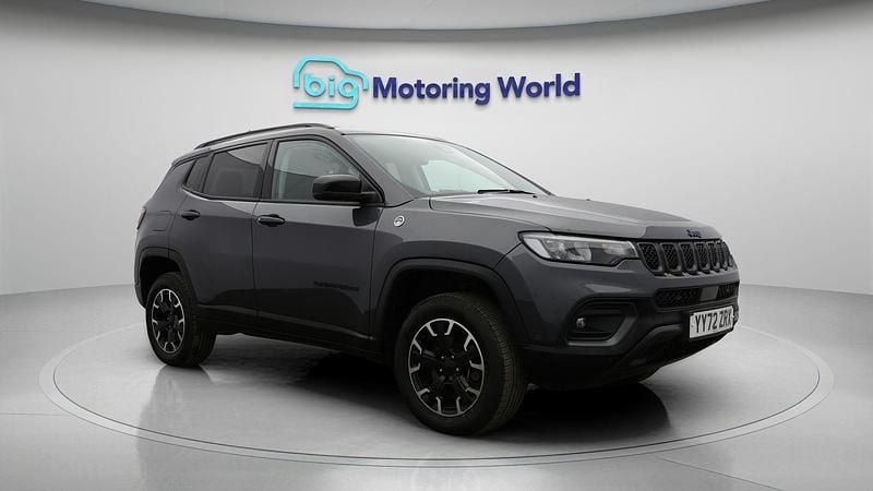 Grey Used 2022 Jeep Compass Trailhawk SUV | £15,800 (Good price) - Image 1/4