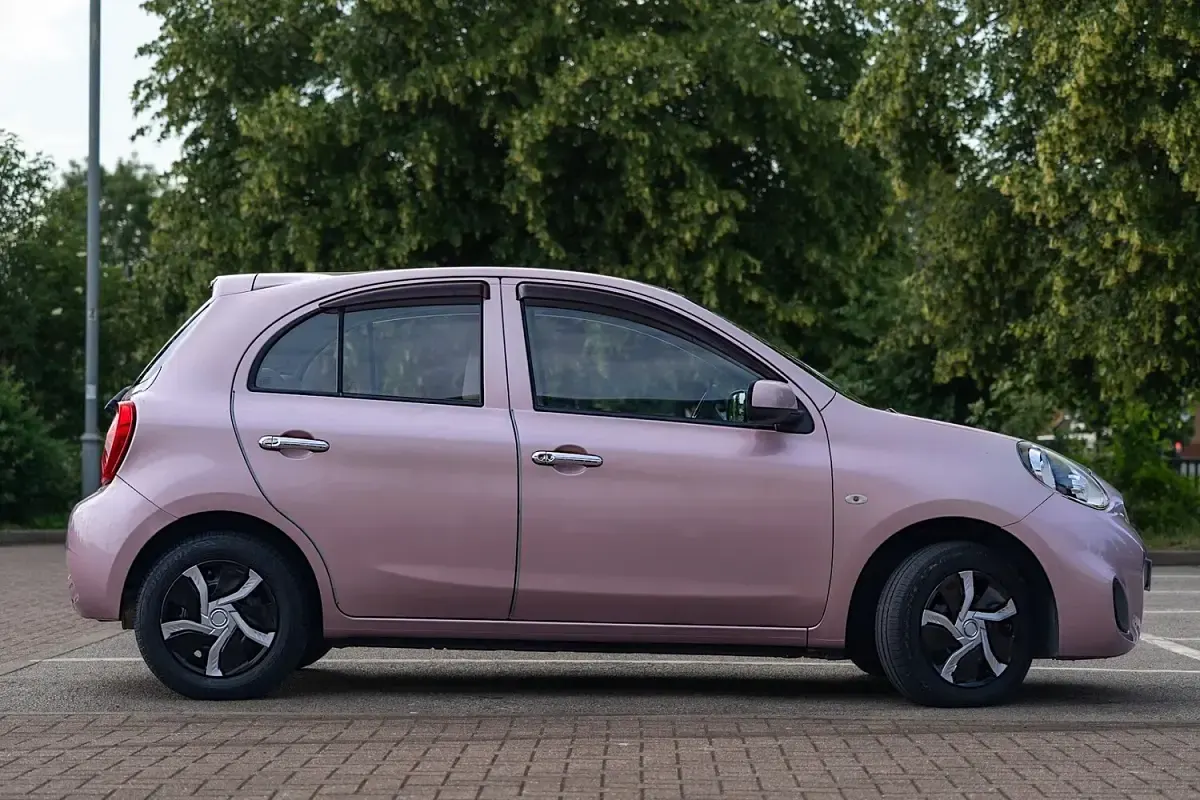 Used Nissan Micra Acenta 2014 Pink Hatchback