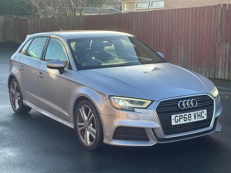 Silver Used 2019 Audi A3 S-Line Hatchback | £9,995 (Fair price) - Image 1/4