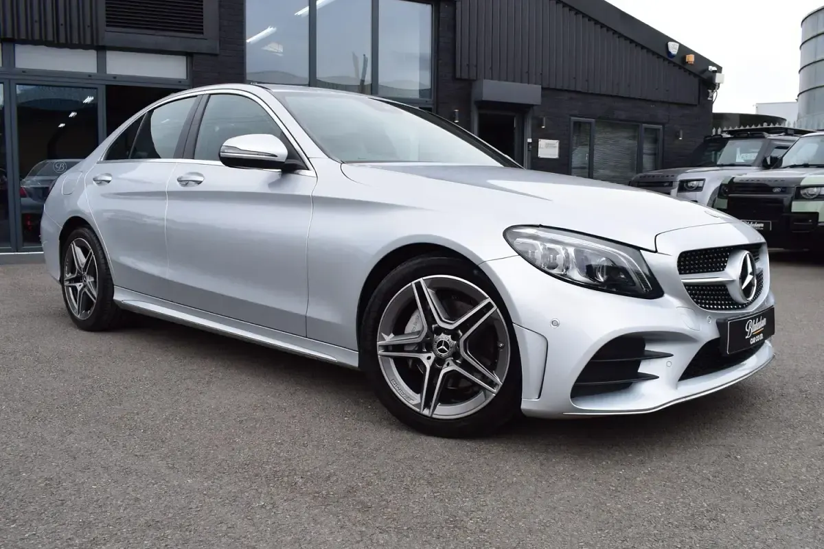 Used Mercedes C220 AMG Line Premium 2020 Silver Sedan